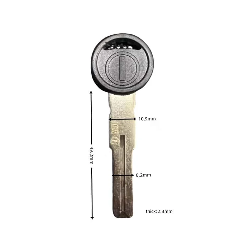 Motorcycle Key Suitable for Ducati Blank Key Panigale V4 959 1199 1299 899 Monster 1100 696 795 796 848 Detachable chip key