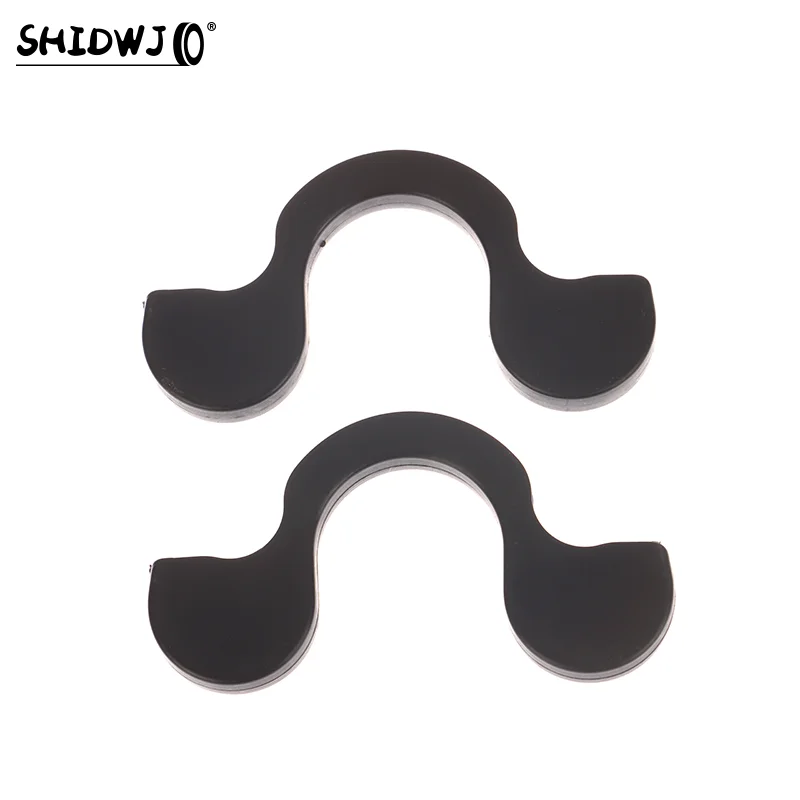 1Pair Universal Anti-skid Rubber Motorcycle Bike Stands Wheel Support Frame Stand Swing Arm Lift Tripod Hooks Rubber Accessories