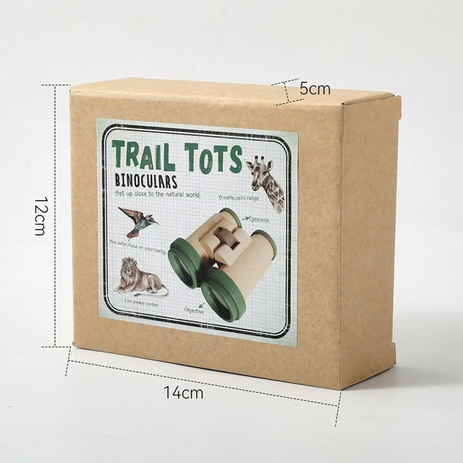 

Детский бинокль, регулируемый деревянный портативный телескоп, детские уличные игрушки для дня рождения, спорта, кемпинга, игры на открытом воздухе, пасхальные чулки