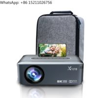 Hot Selling Xnano X1 4K Smart Projector Quad Core Android 9 5G WIFI LED 8K Video Full HD 1080P Home Theater Projector