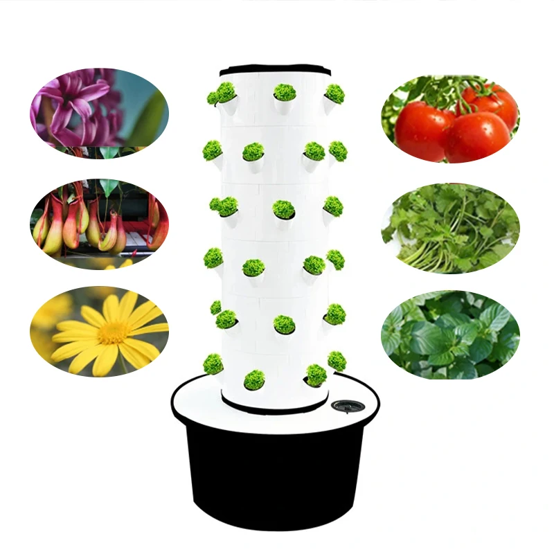 Top Sale Hydroponic Tower System Hydroponic Grow Tower Agriculture Vertical for Farm
