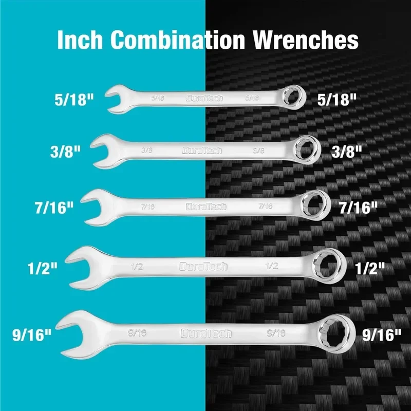 497-Piece Mechanics Tool Set, Include SAE/Metric Sockets, 90-Tooth Ratchet and Wrench Set in 3 Drawer Tool Box