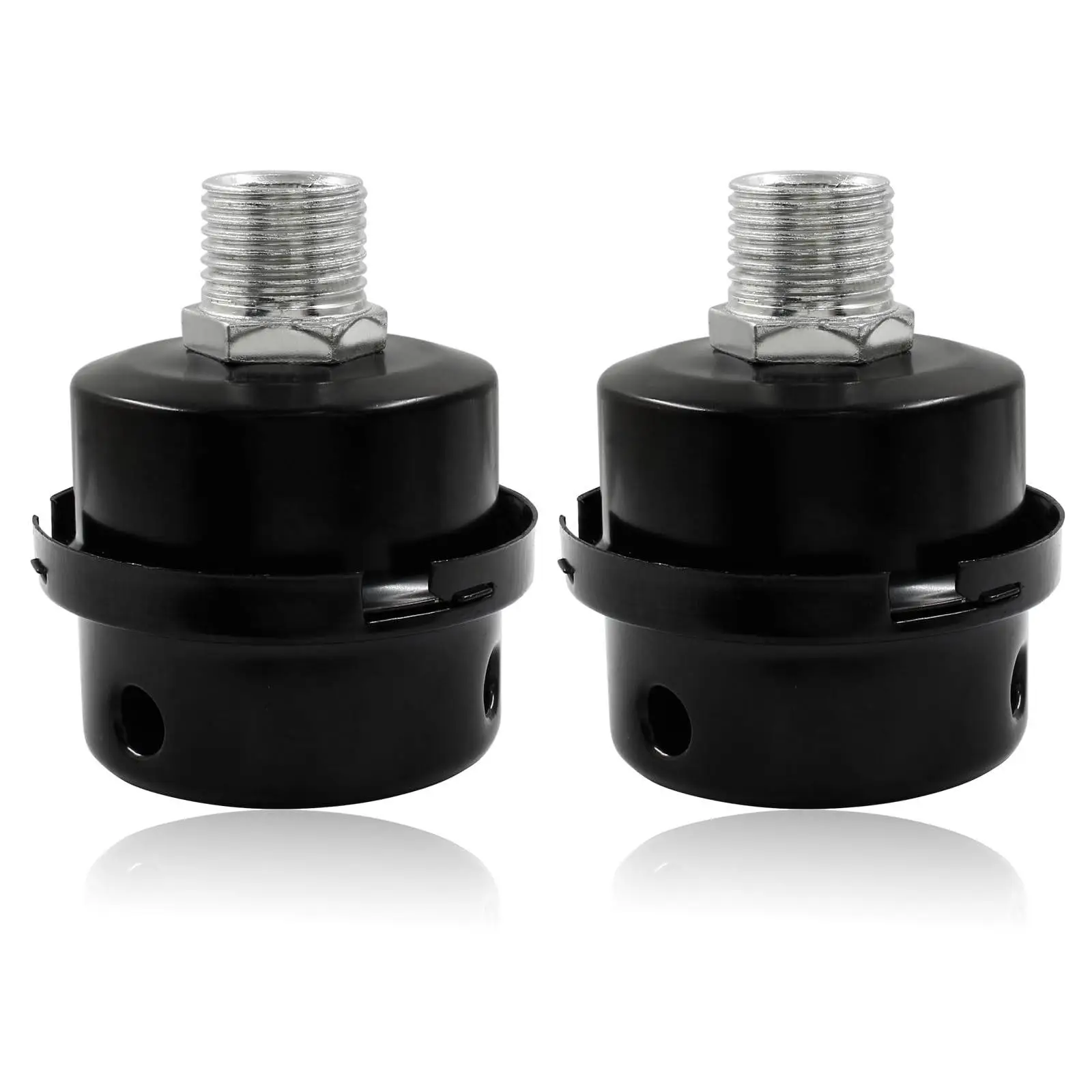 

2 шт. бесшумных фильтров для воздушных компрессоров, генераторов, воздуходувок, выхлопных отверстий