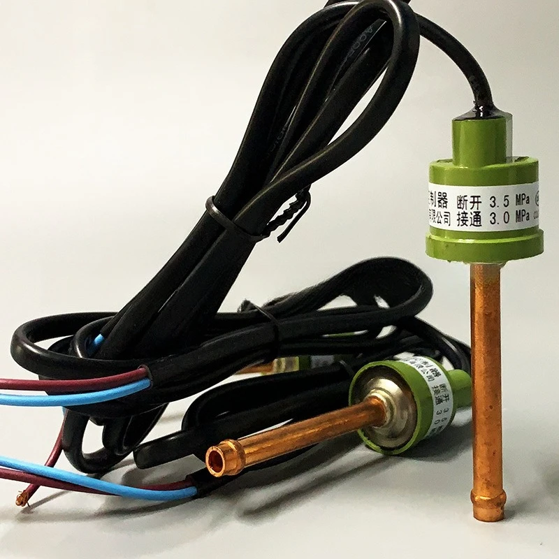 H20PS Pressure Controller 3.0MPa ON 3.5MPa OFF Weld Port Pressure Switch with Cable for Air Compressor