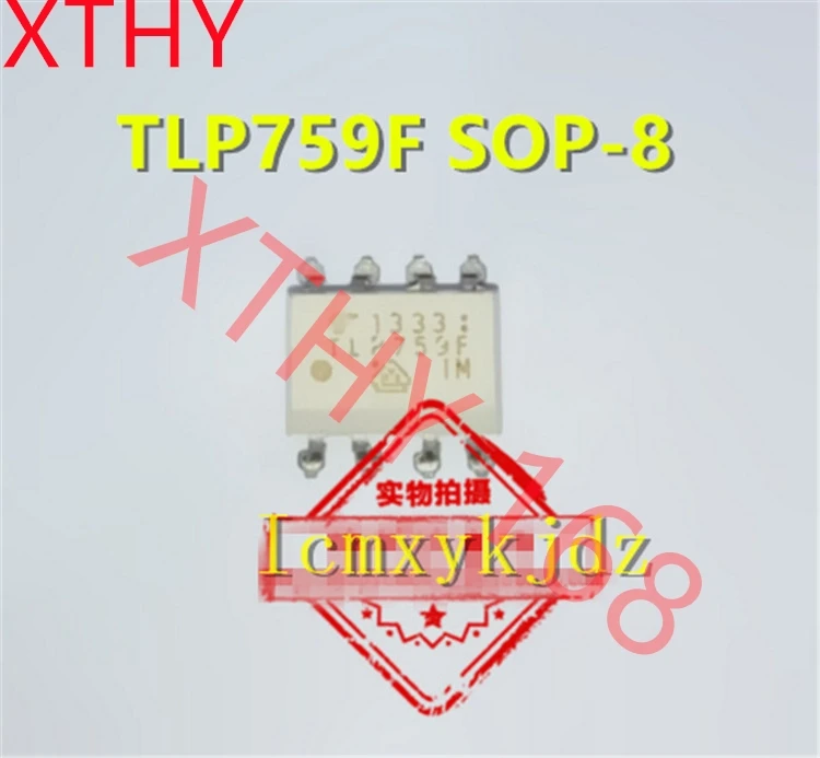 10Pcs/Lot   TLP759  TLP759F  P759 DIP-8/SOP-8 New Oiginal 