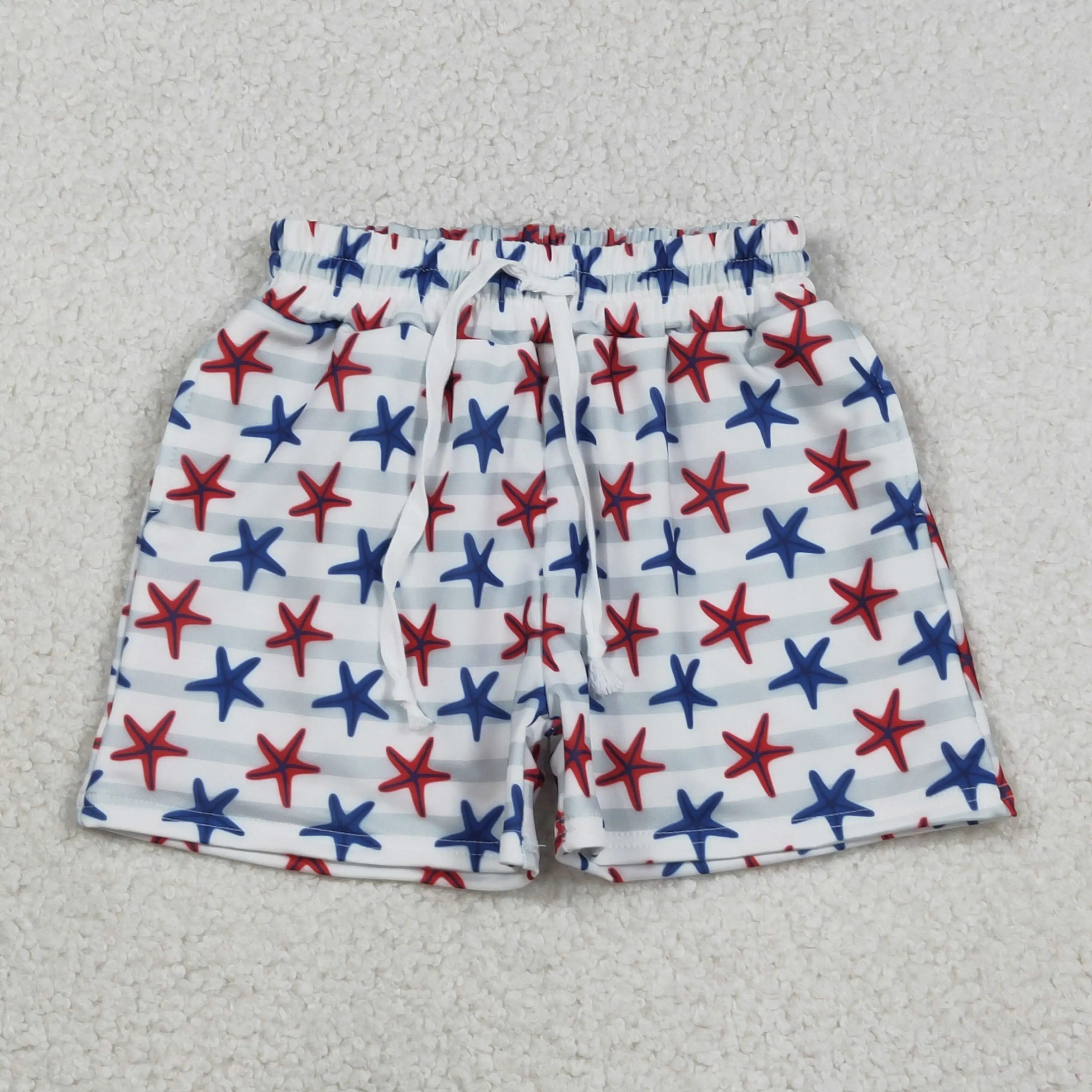 

z1210-16 S0588 Summer Wholesale kids clothes boys beach swim trunks shorts New Arrival Shorts Boutique baby boys clothes