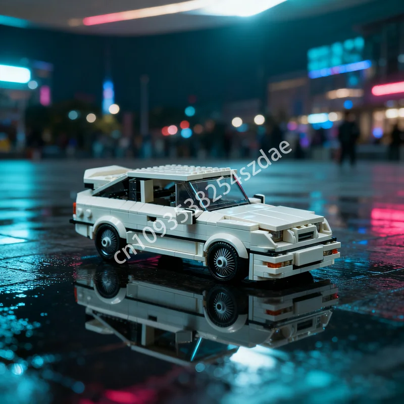 

391 шт. MOC Forded Sierra RS Cosworth City Champions Модель здания Рождественские подарки Блоки DIY игрушки Креативная идея Образовательный кирпич