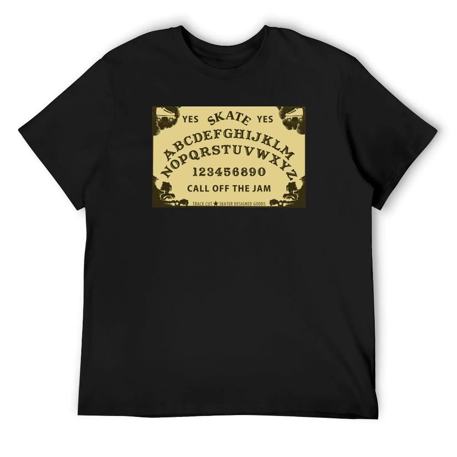 Футболка Roller Derby Ouija Board для мальчика, топы, футболки с аниме, забавные футболки для мужчин