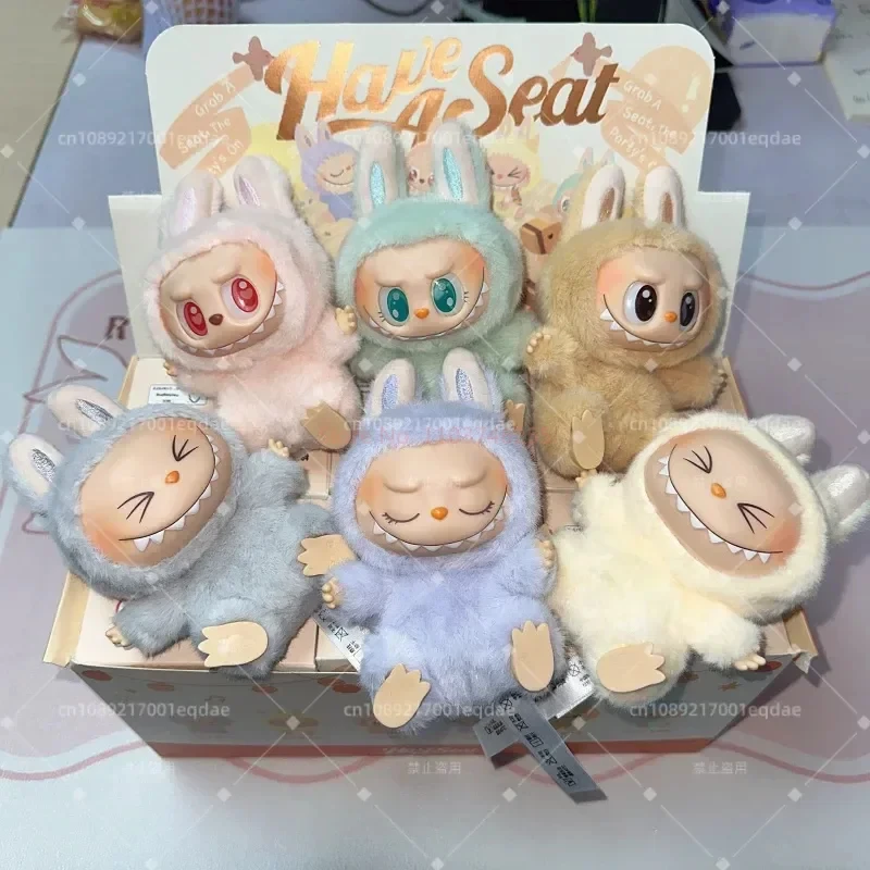 

Anime The Monsters Labubu 2nd Generation Party Series Vinyl Pendant Cute Doll Collection Decoration Blind Box Surprise Gift