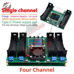 18650 Tester di capacità della batteria al litio Tester automatico di resistenza interna MAh MWh Digital modulo rilevatore di potenza della batteria