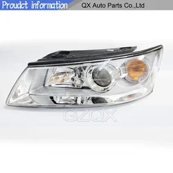 CAPQX Front Bumper Head Light Lamp For Hyundai Sonata NF 2005- Front Headlight  Headlamp Head Lamps Head Lights