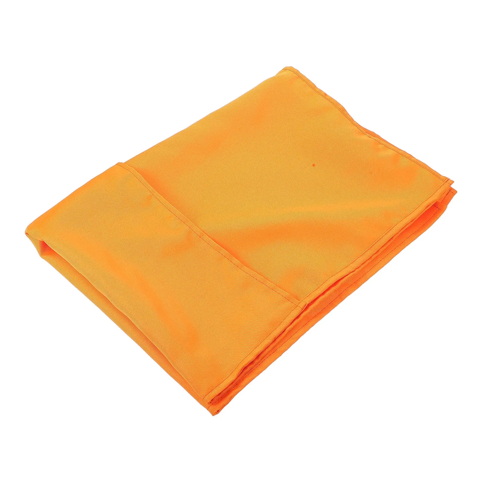Chair Back Covers Dining Chairs Orange Anti-Stain Oilproof Banquet Restaurant Protector Theft-Proof Sleeve for Catering Bbq