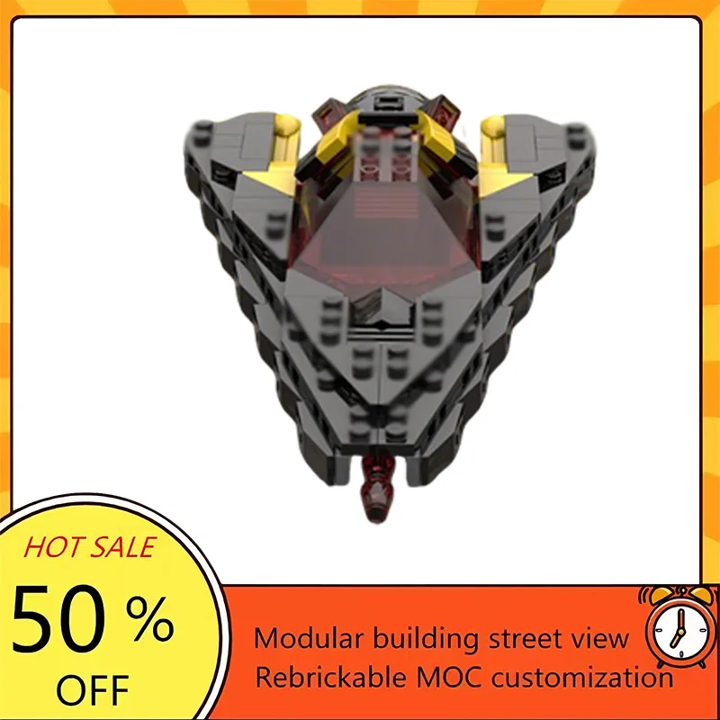 

214PCS Popular Space War Movie Model MOC Building Bricks Fighter Jet Modular Technology Gifts Holiday Assemble Children Toy Suit