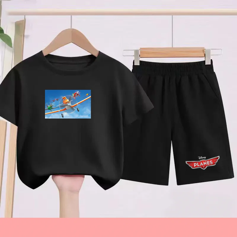 

Summer Children's Sports Setshort T-shirtsand Shorts with Cartoon and Anime Patterns Running Sports Set,gifts for Boys and Girls
