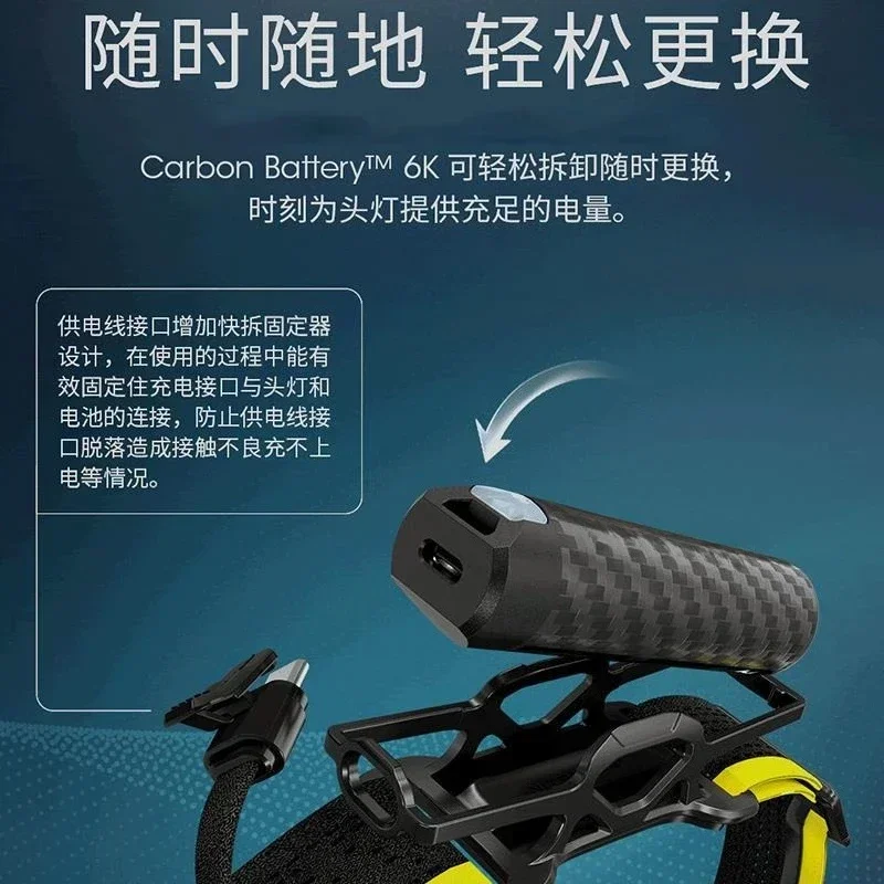 Carbon Fiber ECarb Lightweight Battery Portable Power Bank onte