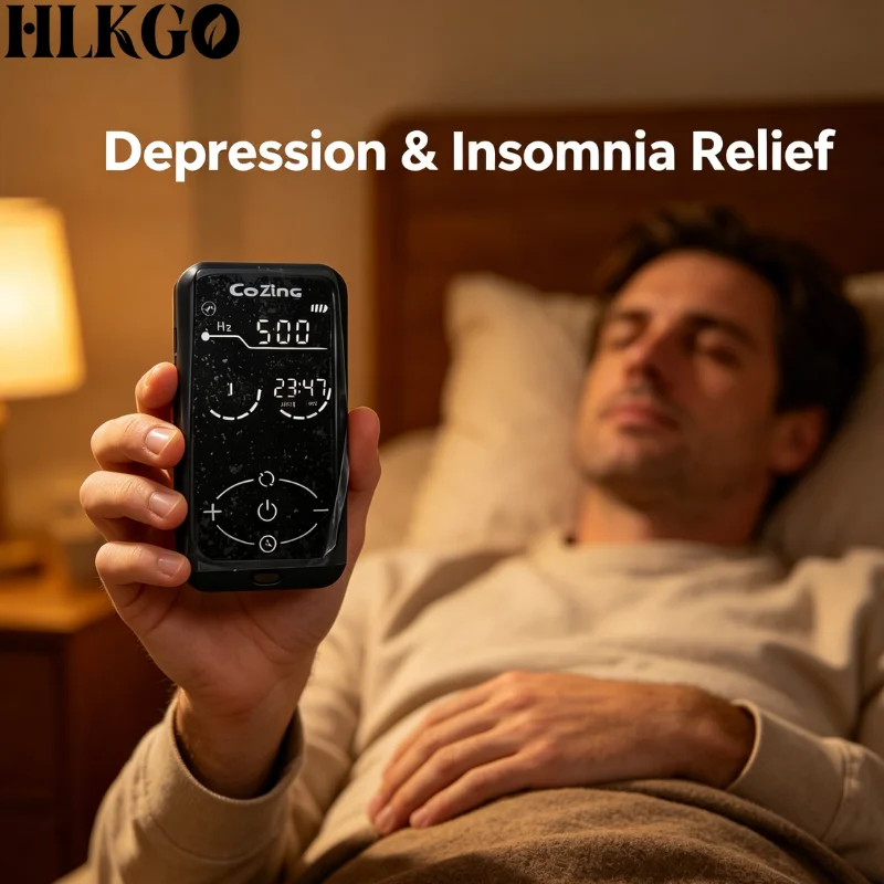 Vagus Nerve Stimulation Device for Tinnitus Relief Brain Fog ADHD Focus Insomnia Anxiety VNS Ear Clip Home Therapy