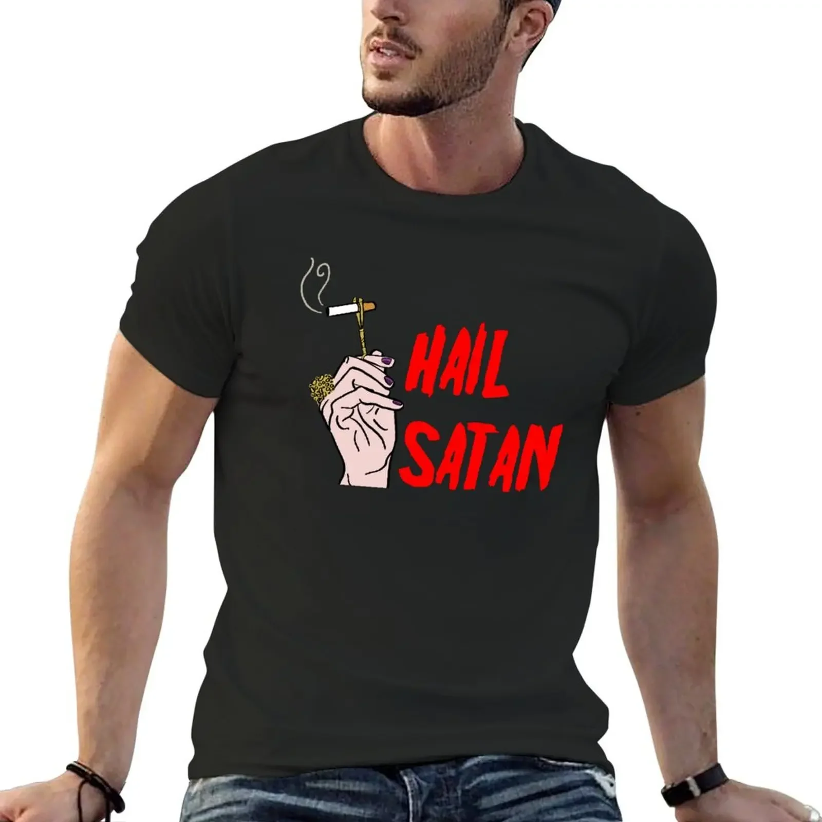 

Hail Satan (Zelda) T-Shirt anime stuff sublime rapper graphic tees mens graphic t-shirts funny