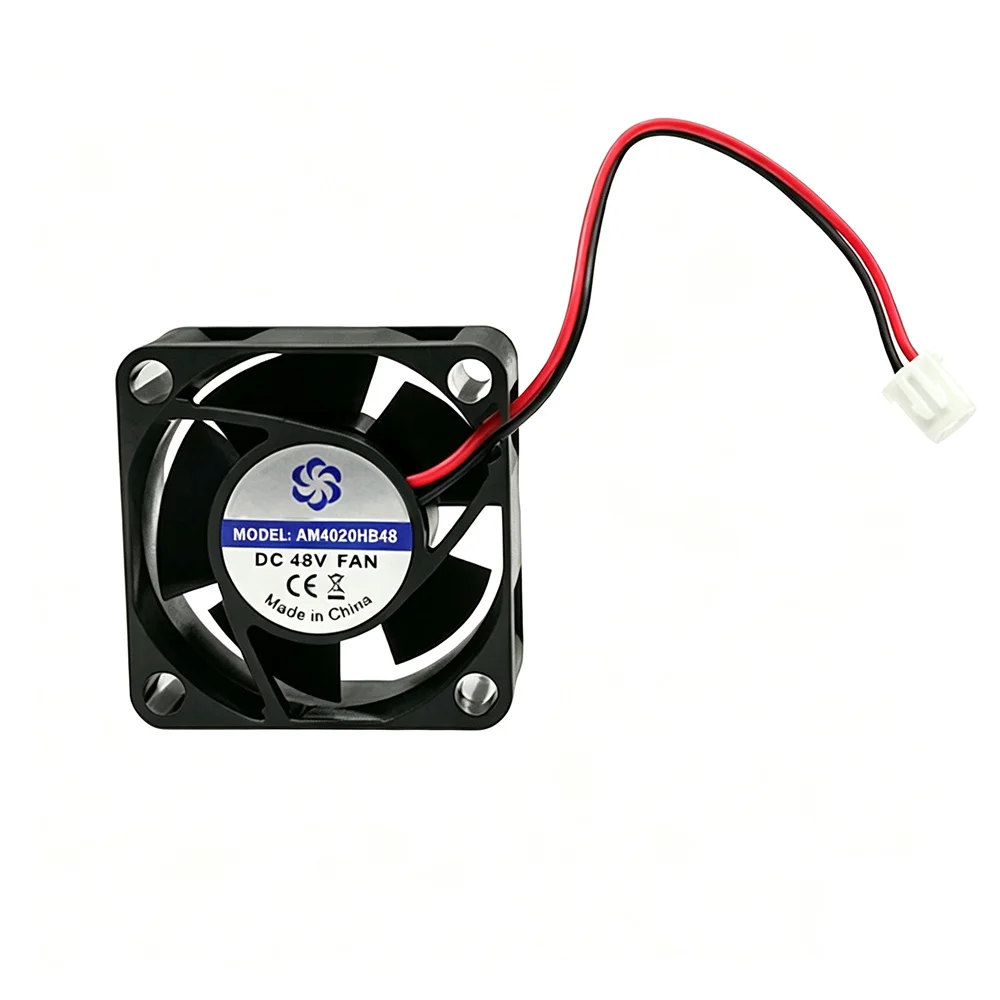 AM4020HB48 DC 48V 40mm Cooling Fan 4020 40x40x20mm Dual Ball Bearing Brushless Axial Fan for 3D Printer Server Router Electronic