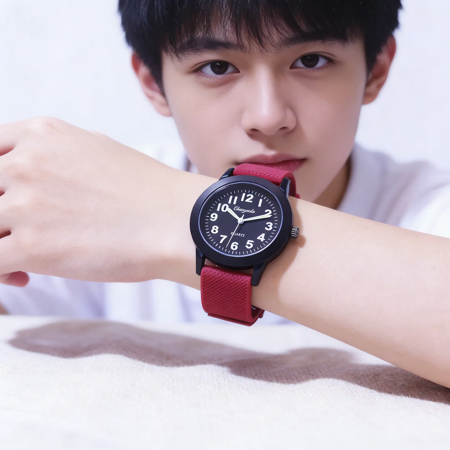 

Модные часы для девочек и мальчиков от 6 до 18 лет, детские часы для школьников, с цифровым циферблатом, Reloj Stich, изысканные подарки на день рождения