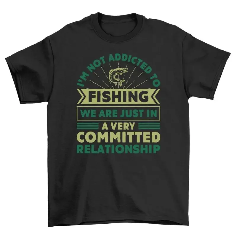 36 T-shirt drôle « Non accro au pêche, juste passionné de pêche » pour les pêcheurs 100 C
