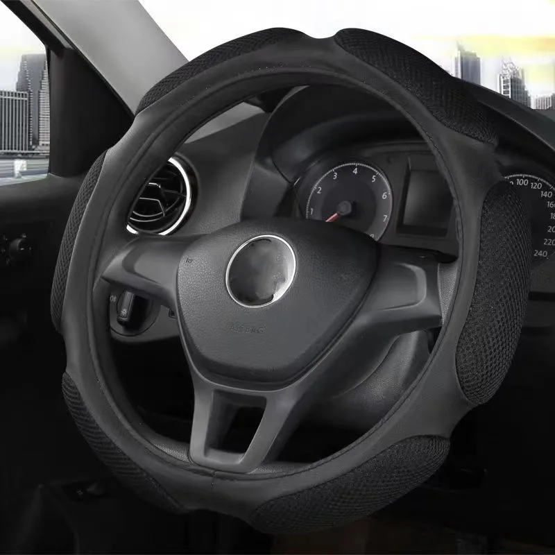 Steering Wheel Cover Suitable for 38cm Diameter Car Accessories Interior Steering Wheel Protective Decoration Universa