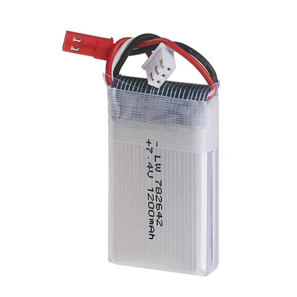 بطارية ليبو 7.4 فولت 1200 مللي أمبير في الساعة لبطارية ليبو Mjxrc X600 ترقية 2s 1000mah 25c للعب بطارية ليبو للتحكم عن بعد قابلة للشحن 7.4 فولت