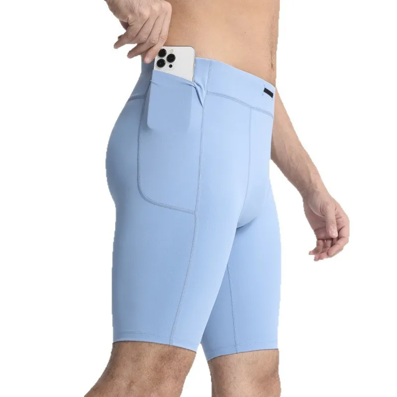 

Мужские шорты для бега на открытом воздухе, мужские леггинсы для тренировок в тренажерном зале, фитнес-леггинсы для тренировок, баскетбола, пешего туризма, тренировки, спортивная футбольная одежда A49