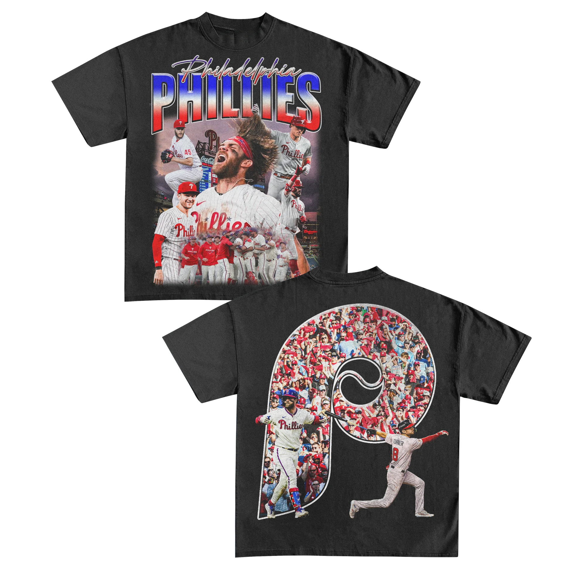 Philadelphia Phillies Baseball Cotton T-shirt Women Unisex Fans Essentials Short Sleeve Retro Tops Fashion Summer Vintage Tees