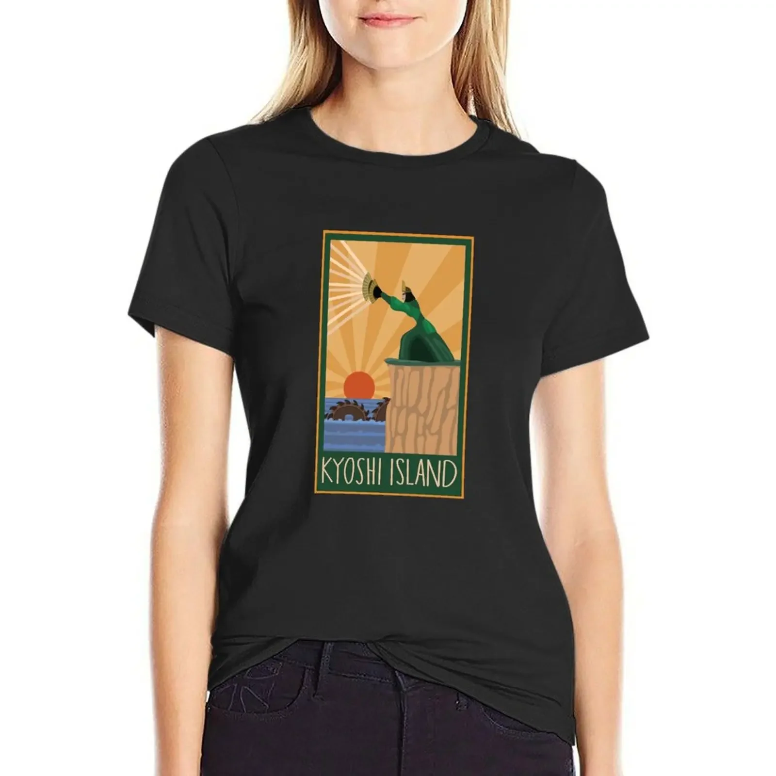 

Kyoshi Island Print w/ the Unagi T-shirt Aesthetic clothing lady clothes woman t shirt