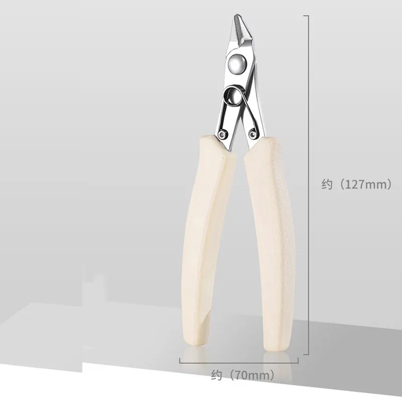 Nuovo modello Pinza per rimozione diamante a becco piatto Taglio catena di metallo Zircone Gioielli Taglierina ad alta forza Piccola clipper per