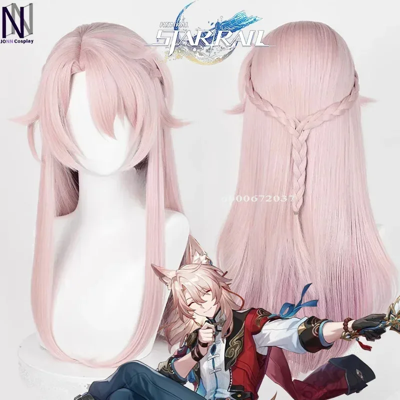 Honkai Star Rail juego Jiaoqiu Cosplay disfraz peluca uniforme sombreros Xianzhou Foxian Yaoqing Feixiao conjunto de fiesta de Halloween gran oferta