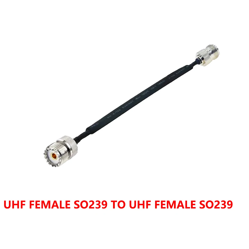 Lot De 5 Adaptateurs Coaxiaux PL259 Pour Câble 7D-FB, Ecoflex 10, RG213, RG214, LMR400 - Connecteur UHF Mâle De Qualité RF