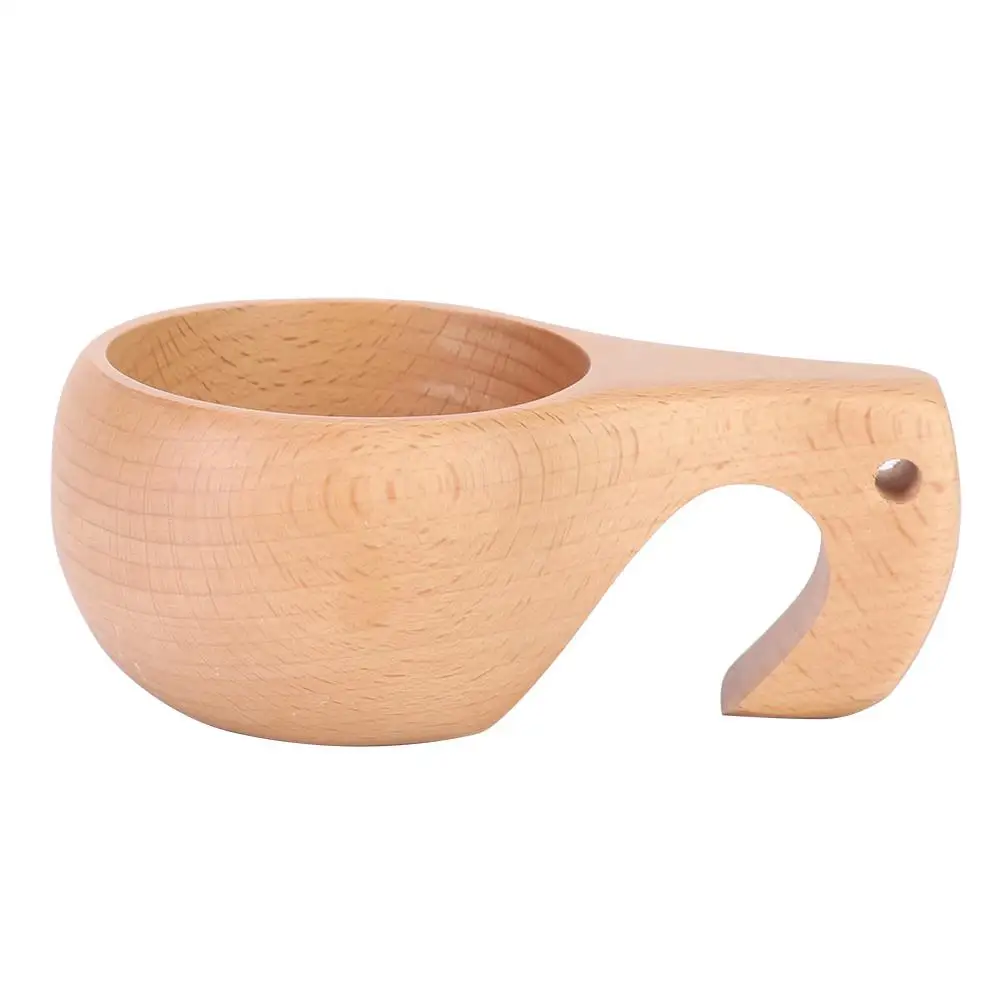 Handmade Wooden Kuksa Cup - Perfect for kitchen , Camping, Hiking, and Backpacking