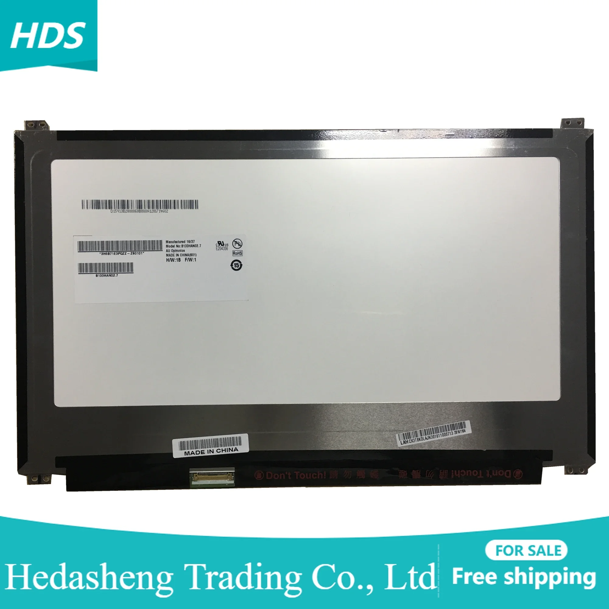 

B133HAN02.7 fit B133HAN02.1 Display Panel 30 Pins Slim 1920×1080 13.3"Inch Laptop LED LCD Screen