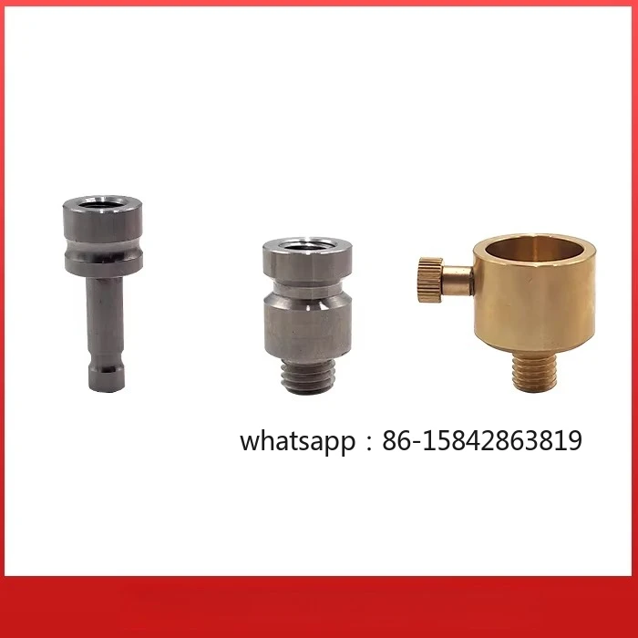 Stainless Steel Prism GPS RTK Base Adapter, Extension Rod Connector