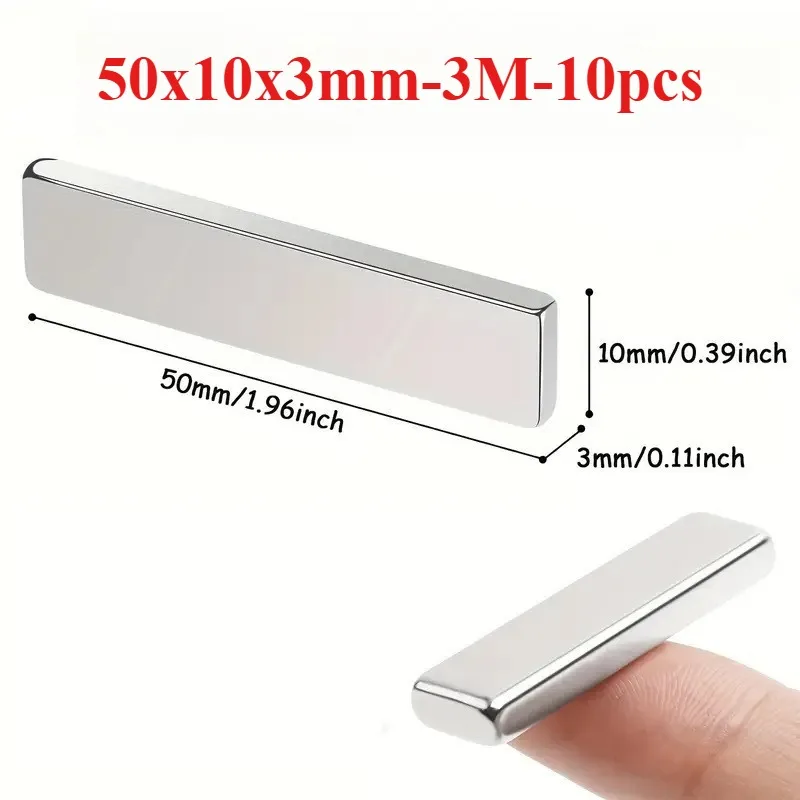 Variant: L50x10x3mm-3M-10pcs
