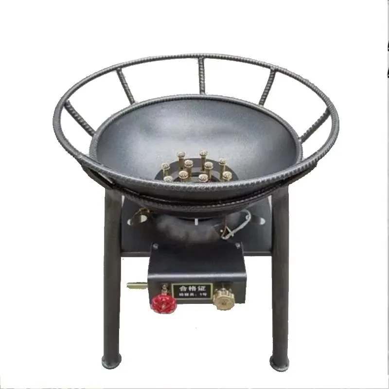 Mobile Outdoor use Commercial liquefied gas stove high-pressure large pot stove for large banquets