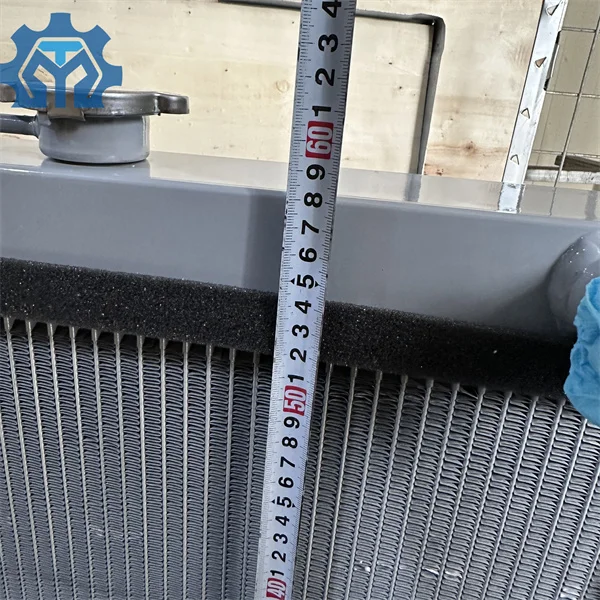 TMY HD250-7 المبرد الأساسية الألومنيوم ل KAT O حفارة تبريد المبرد المبرد المياه