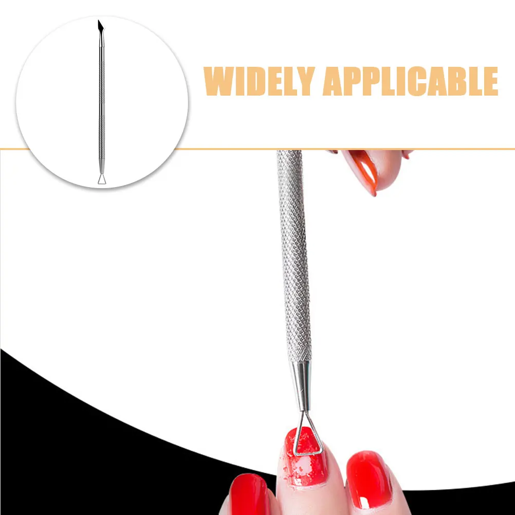 

4pcs Cuticle Pusher Nail Nail Scraper Stainless Steel Cuticle Pusher Scraper Gel Polish Remover Armor Tools Manicure Kit