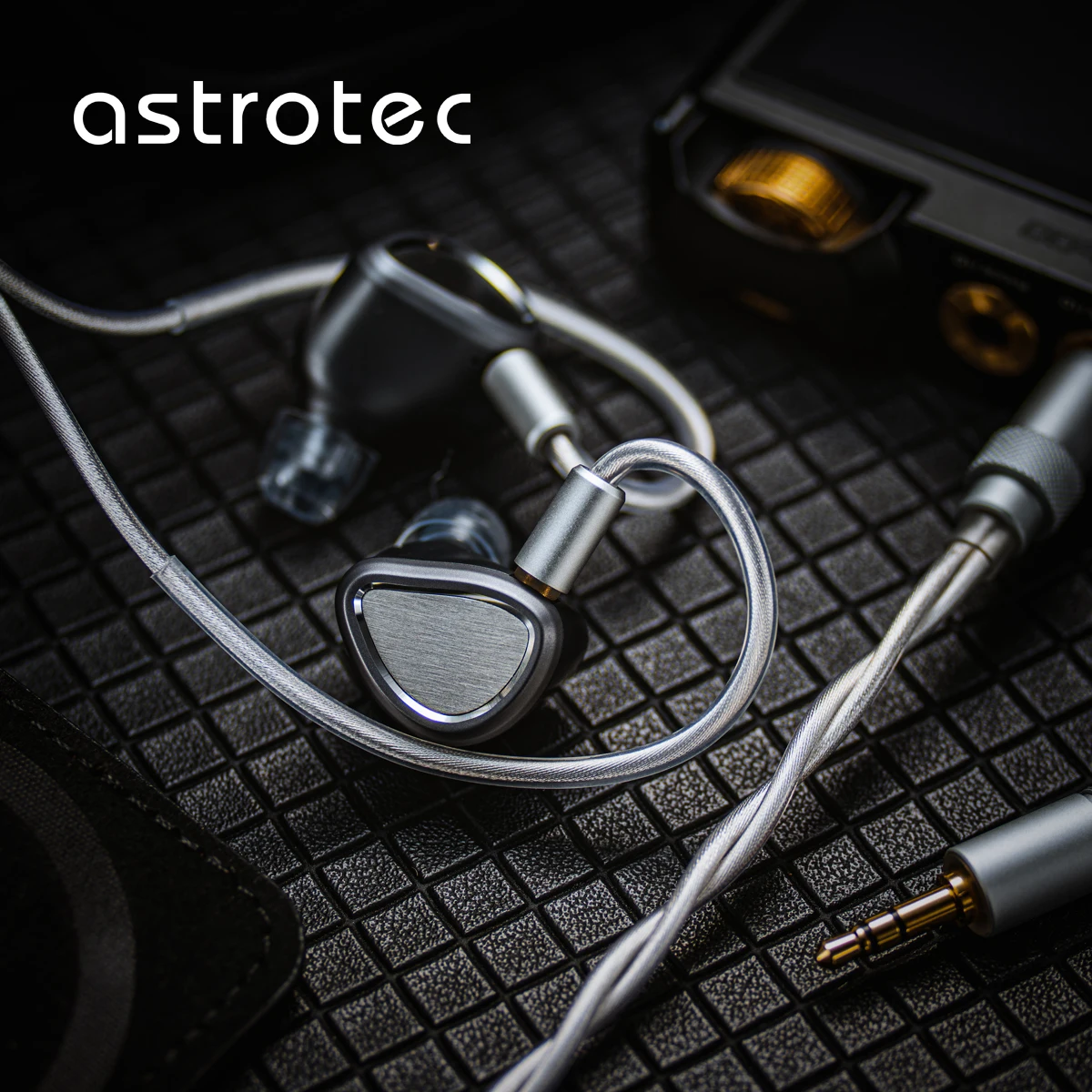 Astrotec Archimedes ATS01 Duplet PD + PZT Miniatur Planar Driver In-Ear Earphone Kabel Unit Hibrid Pemantauan Gaming Earphone