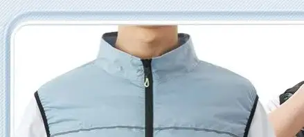 夏用冷却3穴エアコン服充電式冷風扇服熱中症対策エアコンカジュアルベスト