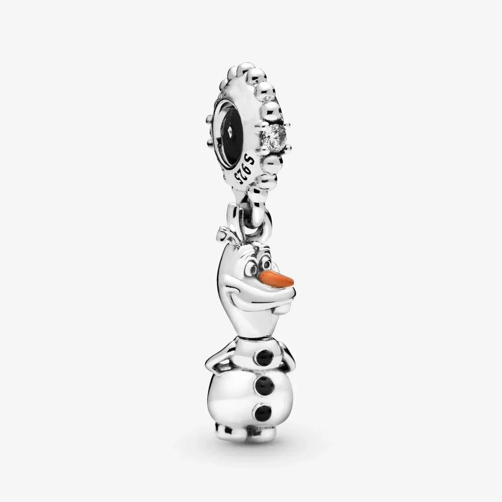 Fit Original Charm Bracelets Snow Love Frozen Olaf Dangle Charm Beads Jewelry