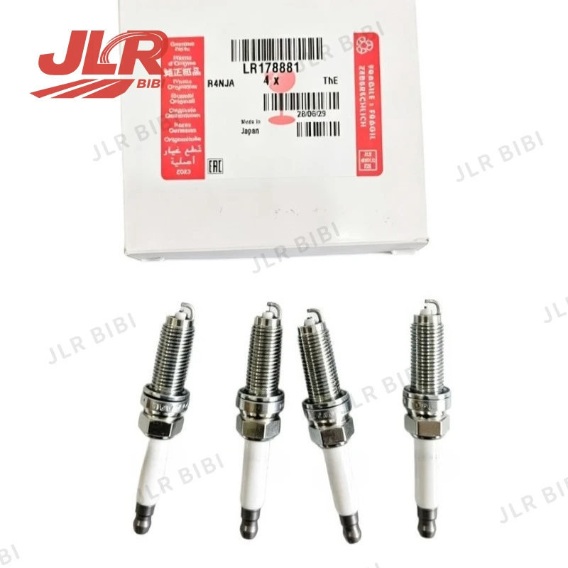 4PCS LR178881 LR091617 JDE38685 Spark Plug Fit For Land Rover Range Rover Evoque Discovery5 Defender Jaguar AJ200