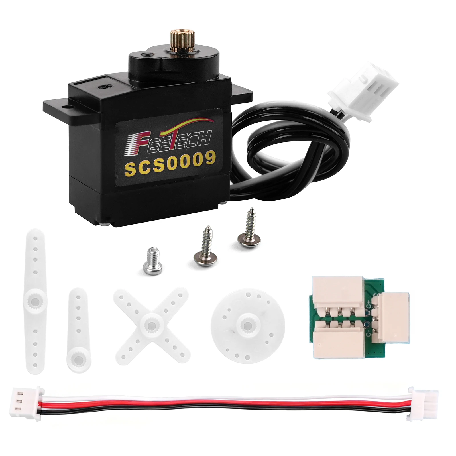 12PCS Feetech 2.3Kg SCS0009 Seriale Micro Servo Singolo Albero Servo TTL Livello Feedback Mini Servo per Braccio Robot e Pollice Dito