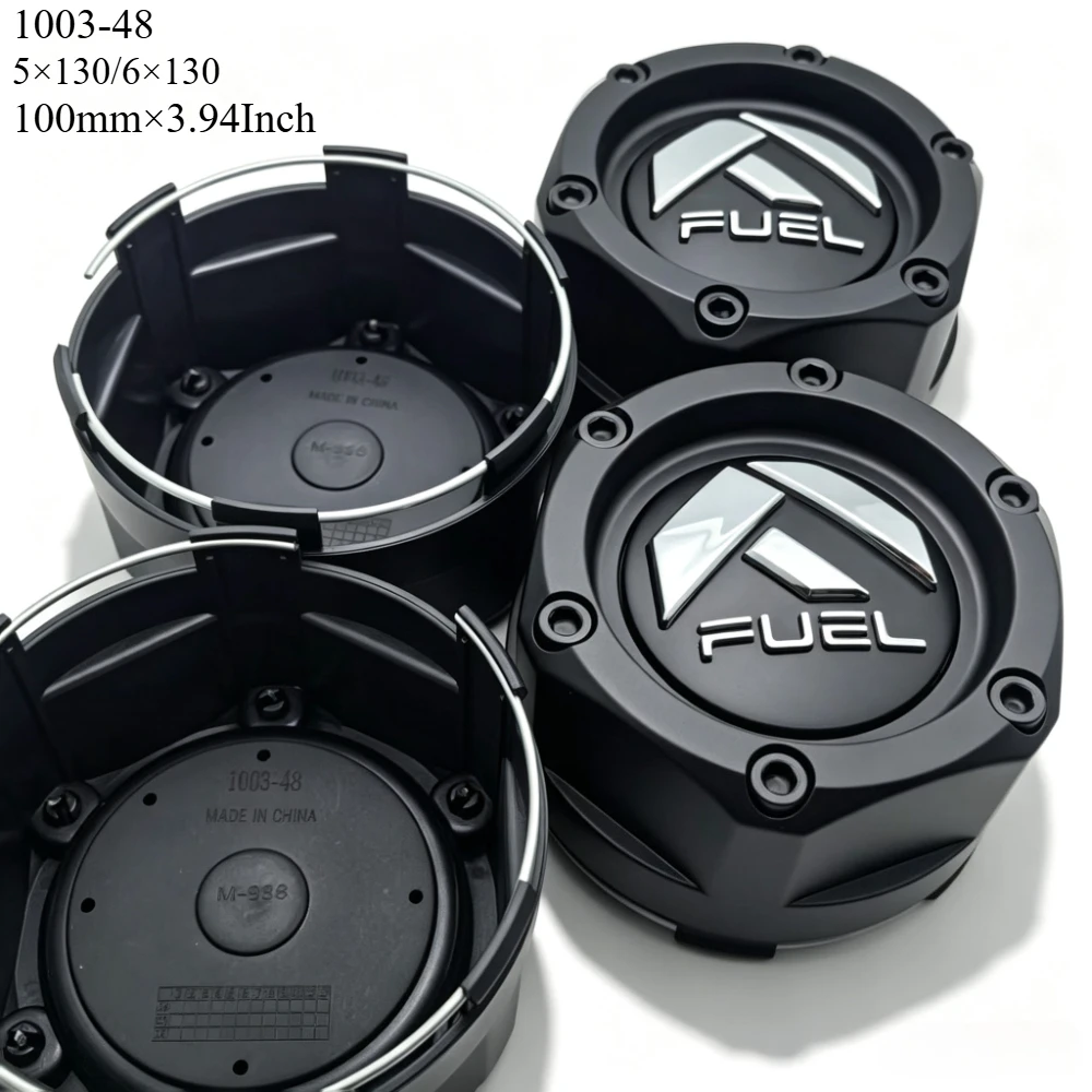 4pcs Center Caps 1003-48 Off-road Car Hub Cap100MM Snap-in Wheels Cap Hubcaps Rim Dust Cover Car Accessories for Fuel Rims