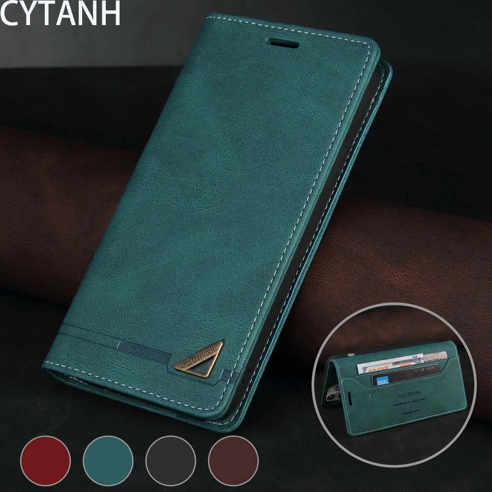 Magnetic Wallet Flip Case For Xiaomi Mi Note 10 Lite Mi10T 10T Pro A3 9T CC9e 10i 5G Cover Anti-theft Leather Phone Bags B53I