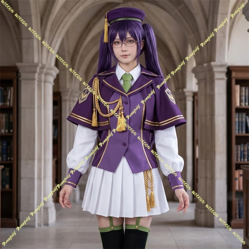 Костюм персонажа Сион Элтнам Сокарис из игры Fate Grand Order, униформа персонала Халдейской династии для косплей-вечеринок, фотосессий и аниме-вечеринок.