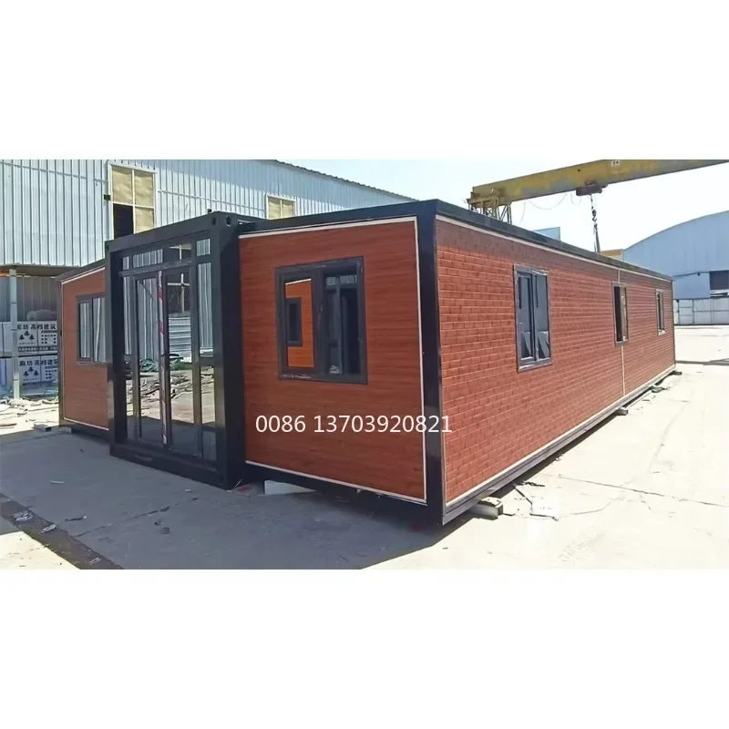 Luxury Shipping Tiny Homes Prefabricated 20ft Modular Houses Container Beach House Prefab Home Warehouse