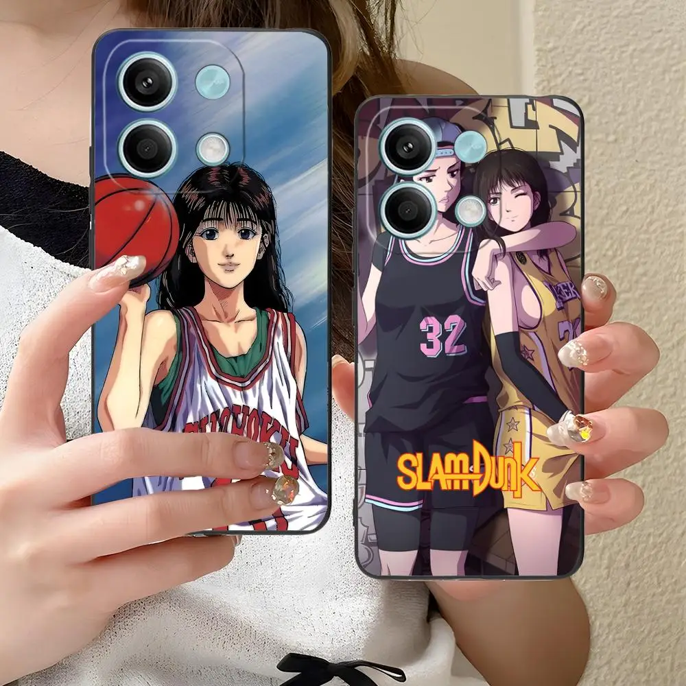 Чехол для мобильного телефона S-Slam D-Dunk для Xiaomi Redmi Note 14 13 12 11 A5 3 2 1 Pro Plus 4G 5G с цветной печатью, красивые мобильные телефоны Чехол для мобильного телефона S-Slam D-Dunk для Xiaomi Redmi Note 14 13 12 11 A5 3 2 1 Pro Plus 4G 5G с цветной печатью, красивые мобильные телефоны