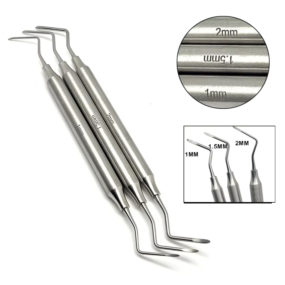 

Dental Extraction Tool Kit Root Tip Pick & Elevator Surgical Grade Stainless Steel Minimally Invasive Instruments